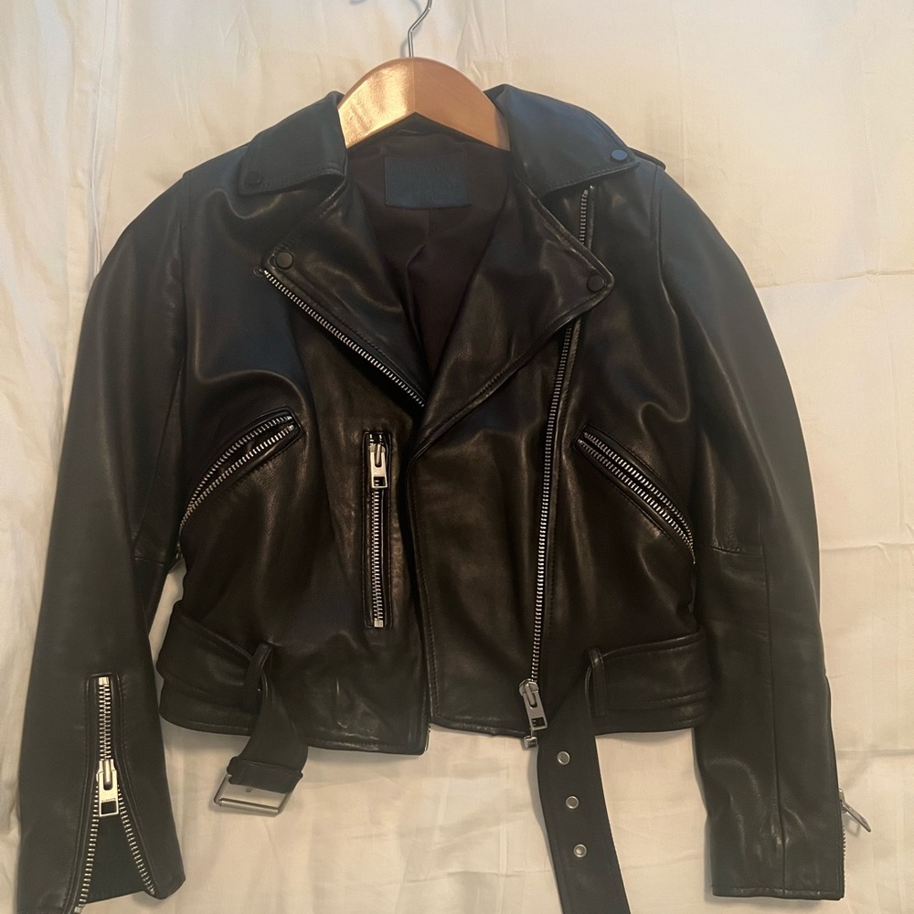 AllSaints Balfern Leather Jacket